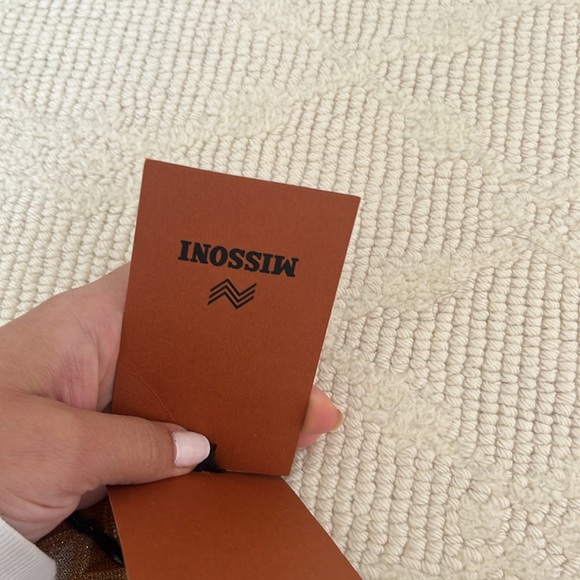 MISSONI Ruched Mini Dress in Multi Brown Shades - Picture 12 of 15